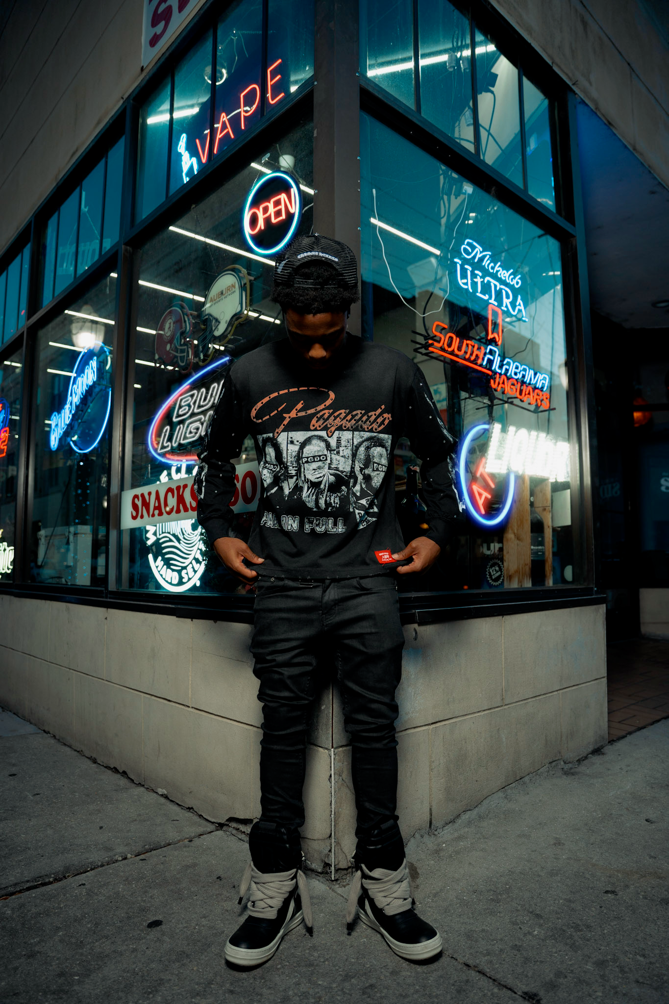 Paid In Full Long Sleeve (Black)