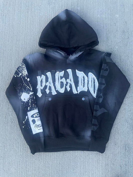 PAGADO Signature Hoodie In Black