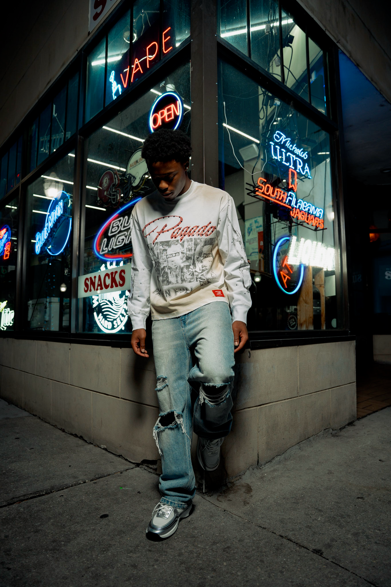 Paid In Full Long Sleeve (White)