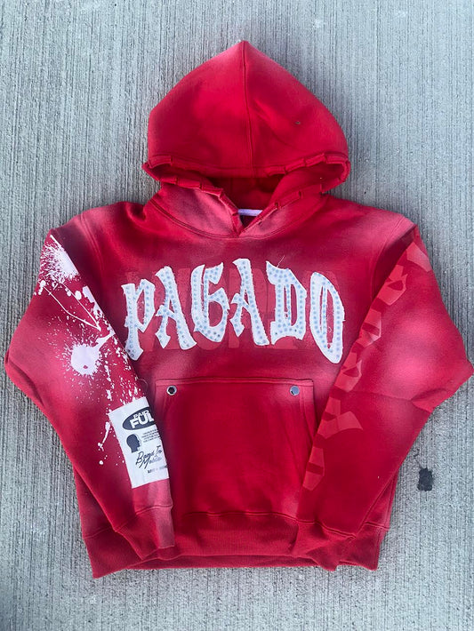 PAGADO Signature Hoodie in Red